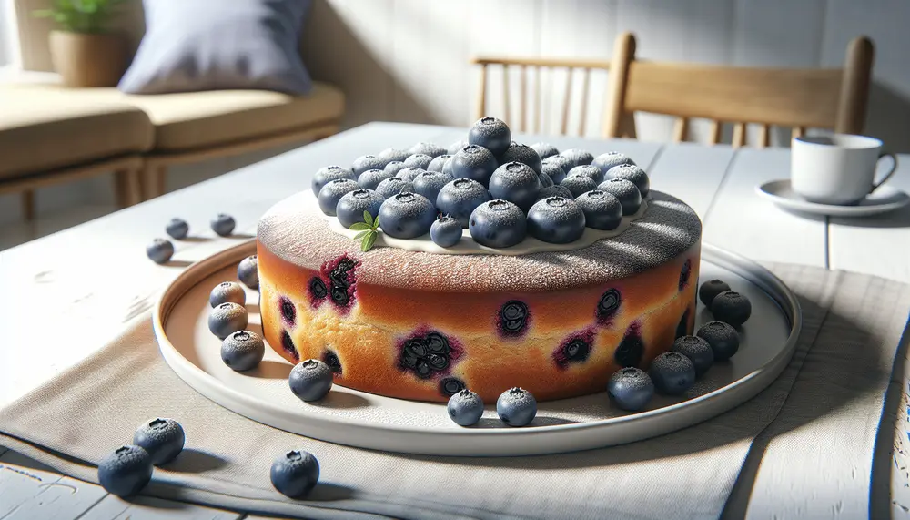 Blaubeer-Genuss: Der perfekte Low Carb Kuchen mit Blaubeeren