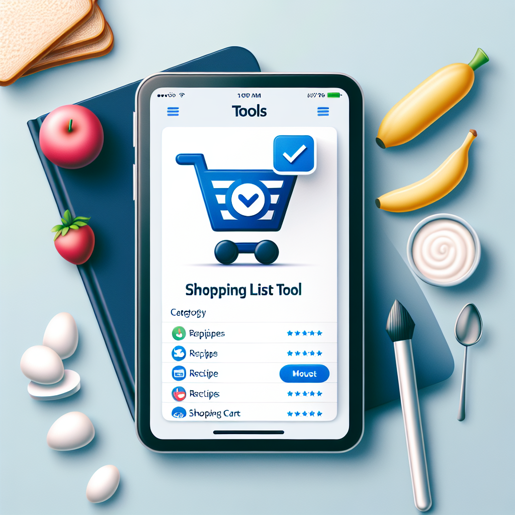 Einkaufslisten-Tool