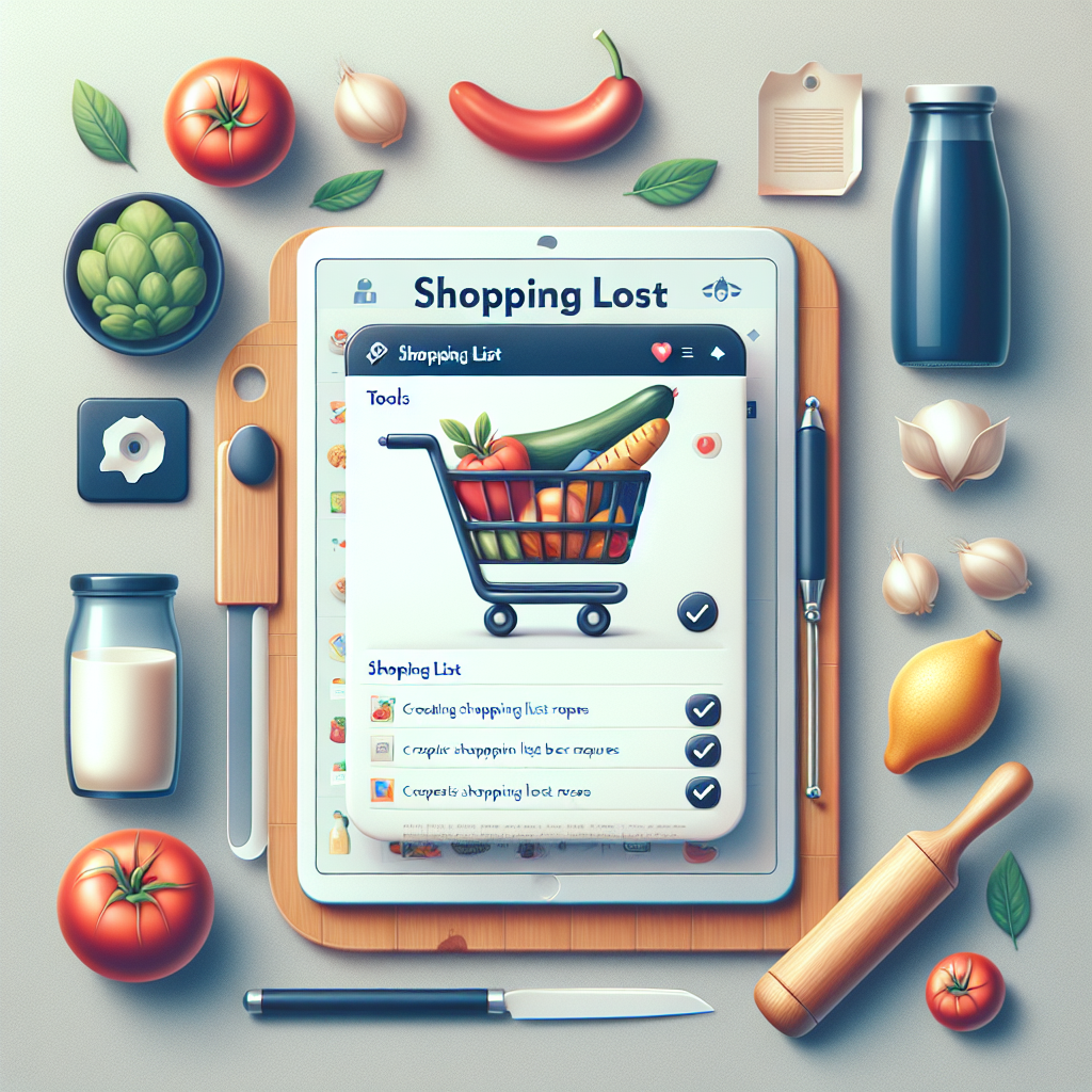 Einkaufslisten-Tool