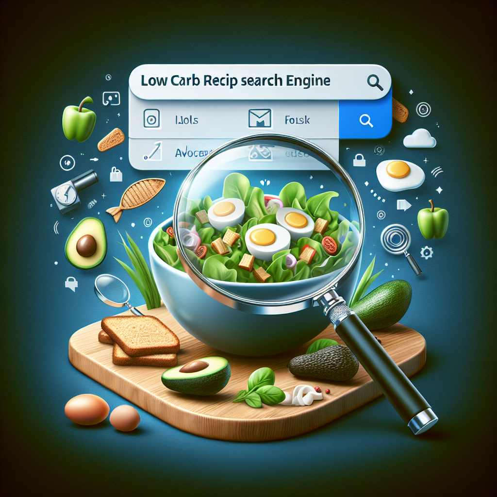 Low Carb Rezept-Suchmaschine
