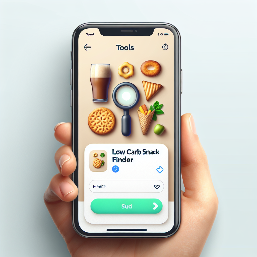 Low Carb Snack Finder