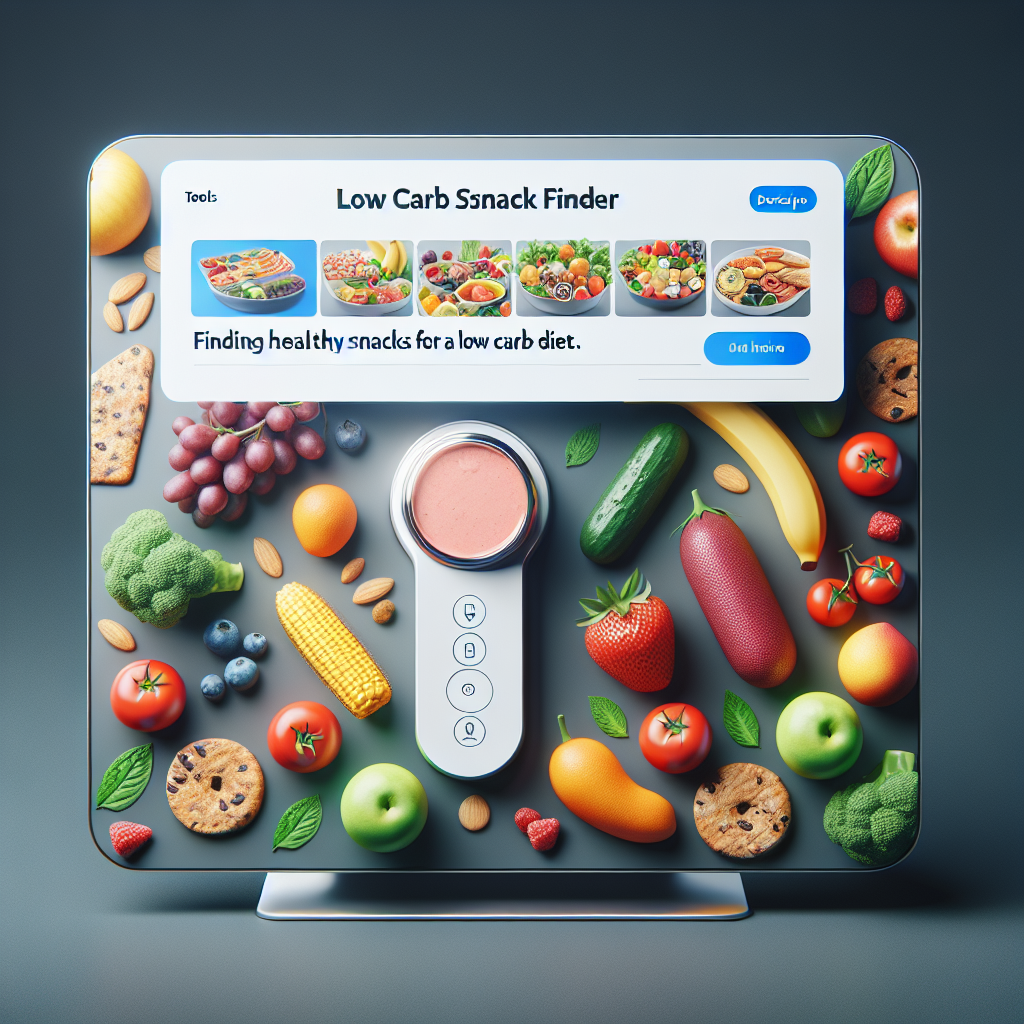 Low Carb Snack Finder