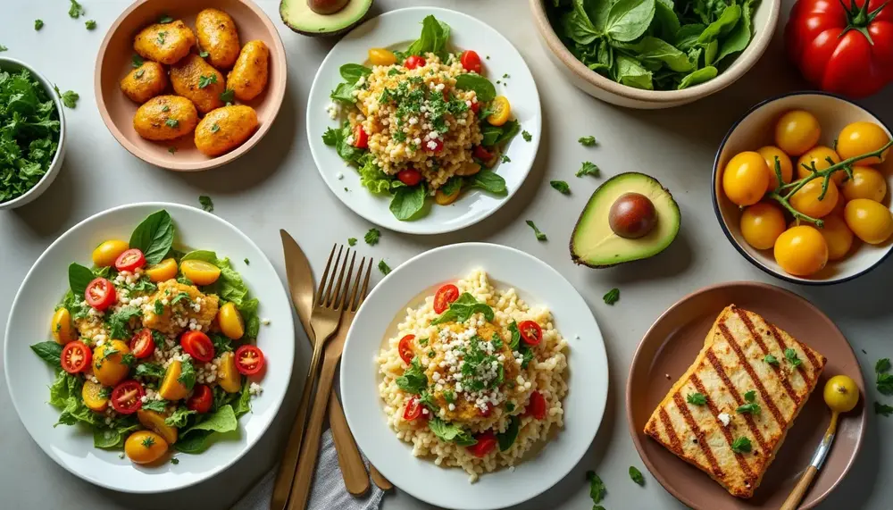 Gesunde und köstliche Low Carb Rezepte für den Mittag