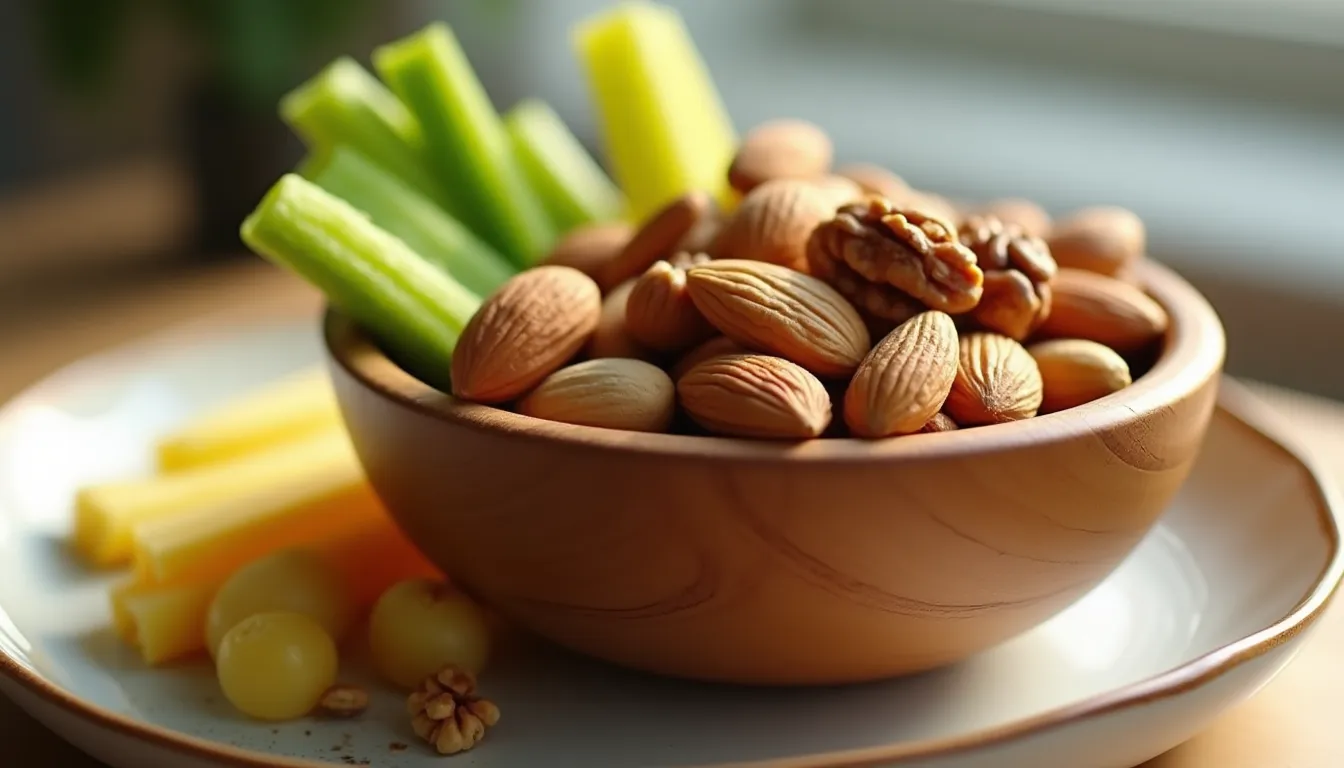 Knackige Low Carb Snacks mit Nüssen für Zwischendurch