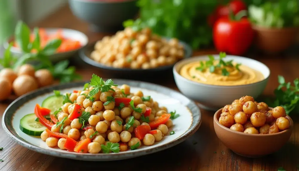 Kohlenhydratarme Rezepte mit Kichererbsen