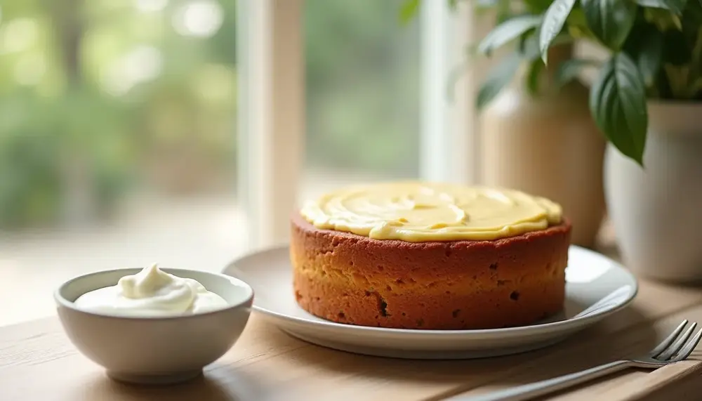 Low Carb Kuchen mit Creme Fraiche: Das einfache Rezept zum Nachbacken