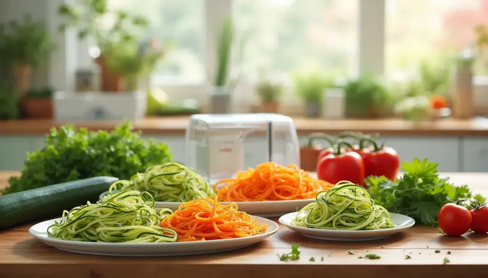 Low Carb Rezepte für den Spiralschneider: Kreativ und gesund