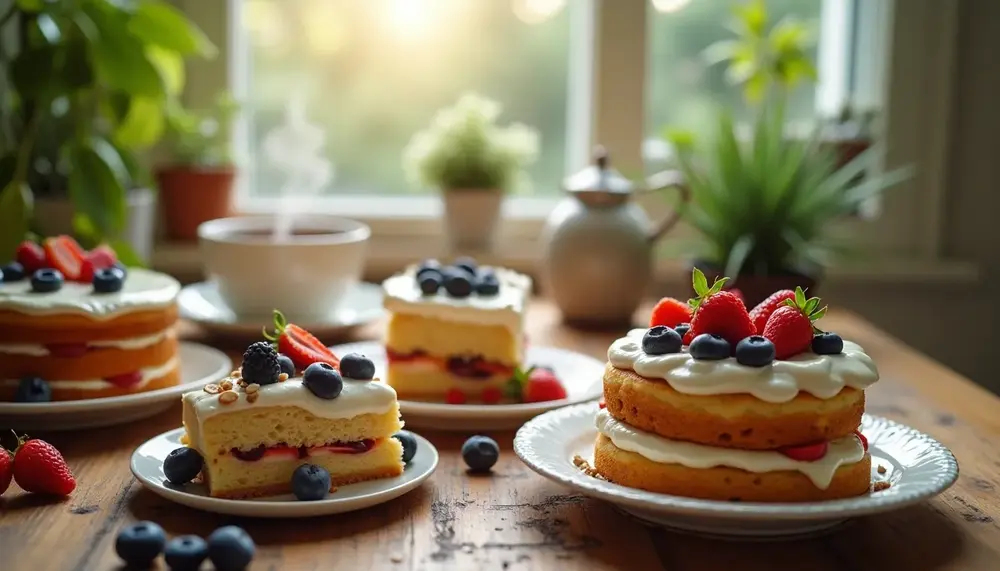 Rezepte für ein süßes low carb kuchen frühstück