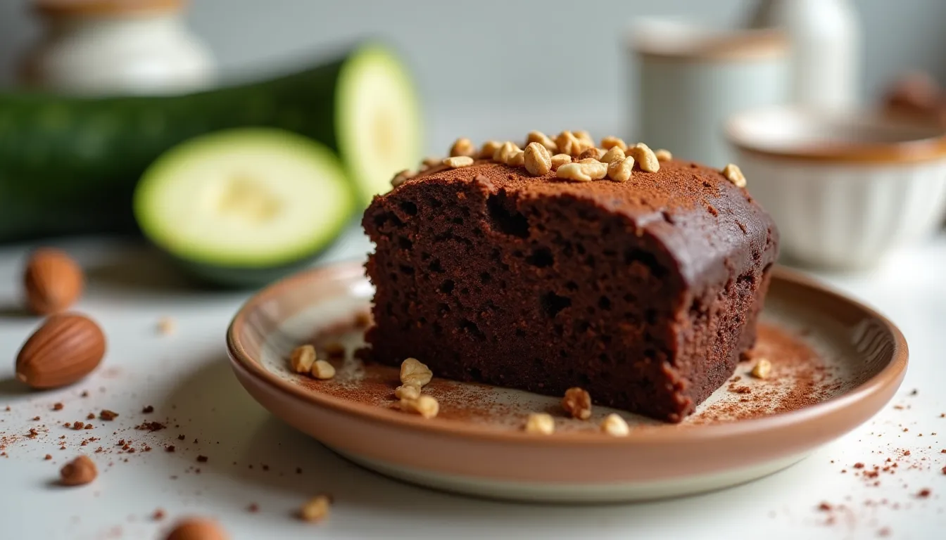 Verführerisch lecker: Low Carb Zucchini-Schoko-Nusskuchen